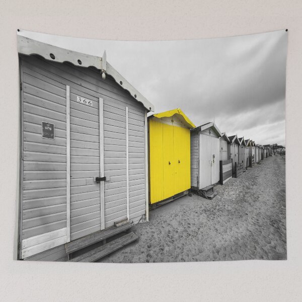 Item preview, English Beach Huts Select Colour designed and sold by Londonimages.