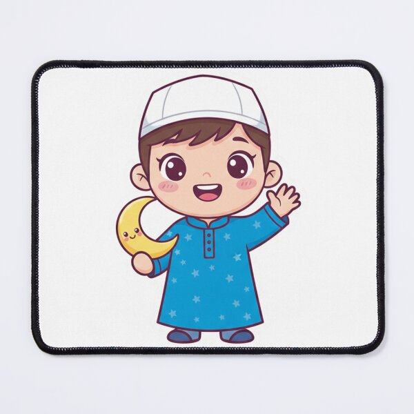 Item preview, My First Ramadan Cute Kawaii Boy - Islamic Baby Boy Celebration designed and sold by RonyMady.