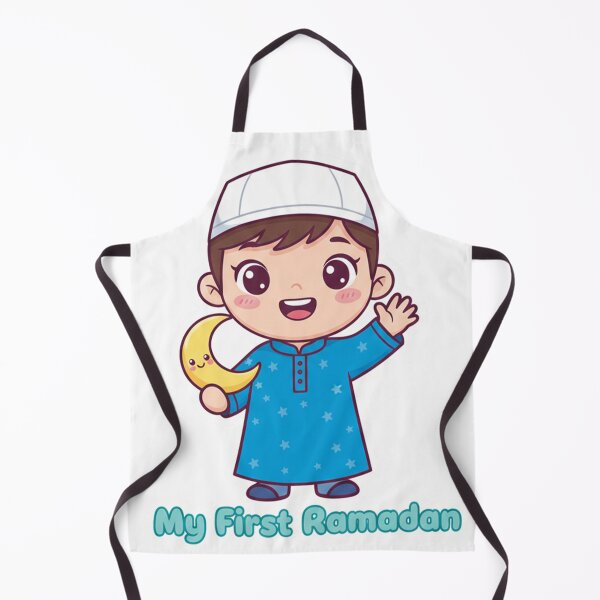 Item preview, My First Ramadan Cute Kawaii Boy - Islamic Baby Boy Celebration designed and sold by RonyMady.