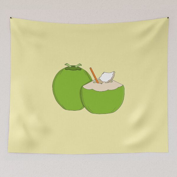 Item preview, Coconut Duo: Green Splash designed and sold by shopdiego.