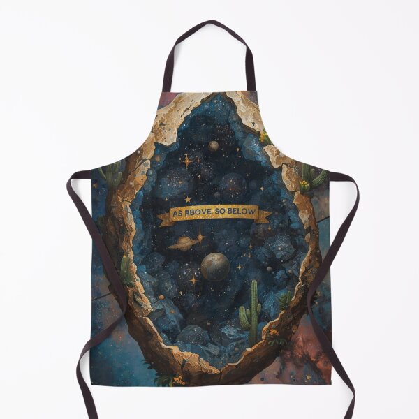 Item preview, As Above So Below Cosmic Geode designed and sold by Nela Creative Lab.