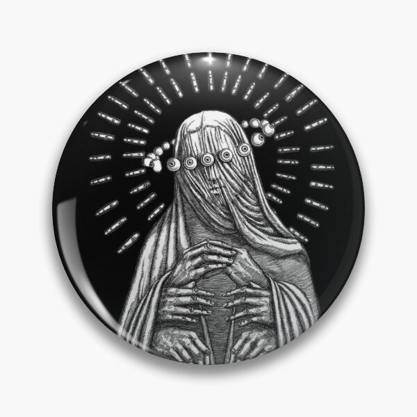Item preview, Veiled Seraph – Biblical Horror Angel Art designed and sold by CarabelElements.