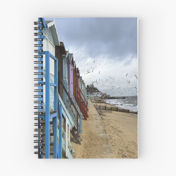 Item preview, Beach Huts And Seagulls designed and sold by Londonimages.
