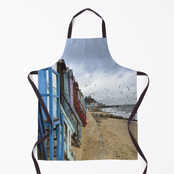 Item preview, Beach Huts And Seagulls designed and sold by Londonimages.