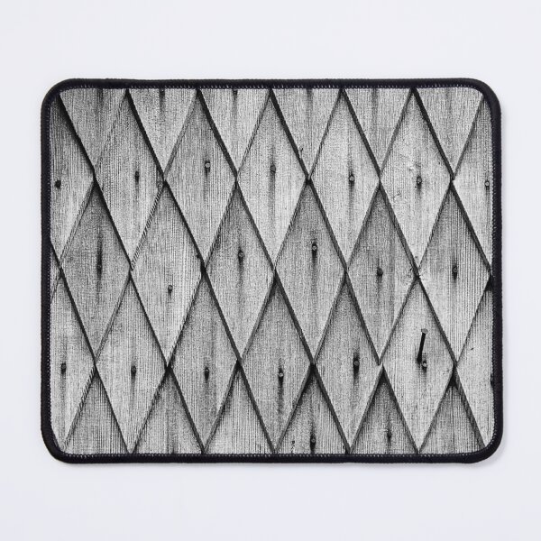 Item preview, Monochrome Diamond Wood Pattern – Rustic Geometric Texture designed and sold by LRPhotoart.
