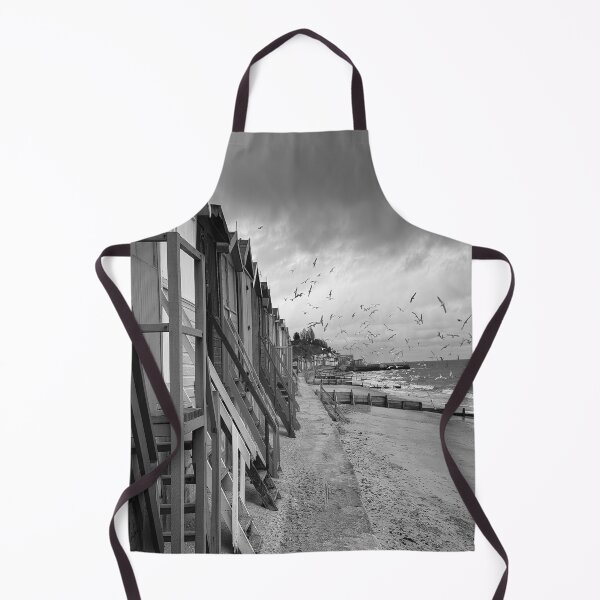 Item preview, English Beach Huts And Seagulls designed and sold by Londonimages.