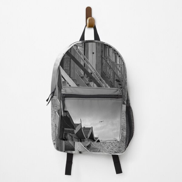 Item preview, English Beach Huts And Seagulls designed and sold by Londonimages.