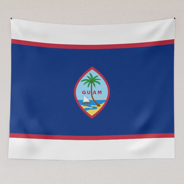 Item preview, Classic Guam Flag - Chamorro Heritage & Pacific Island Pride designed and sold by NTGUILTY.