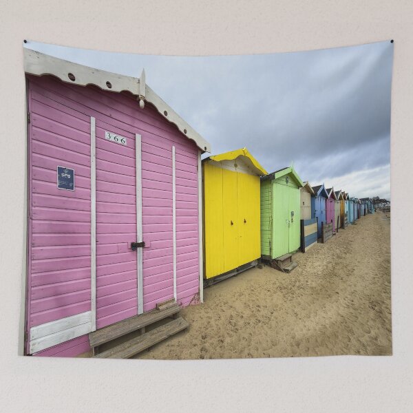 Item preview, English Beach Huts designed and sold by Londonimages.