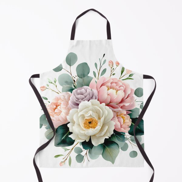 Item preview, Pastel Peony Rose Bouquet - Soft Romantic Floral Art Print designed and sold by DesignArtist.ia.
