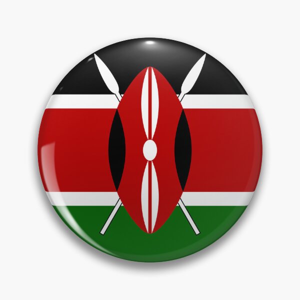 Item preview, Classic Kenya National Flag - Maasai Heritage & Kenyan Pride designed and sold by NTGUILTY.