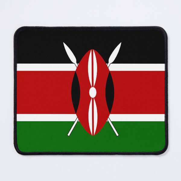 Item preview, Classic Kenya National Flag - Maasai Heritage & Kenyan Pride designed and sold by NTGUILTY.