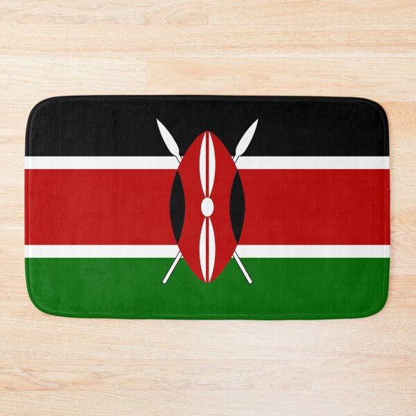 Item preview, Classic Kenya National Flag - Maasai Heritage & Kenyan Pride designed and sold by NTGUILTY.