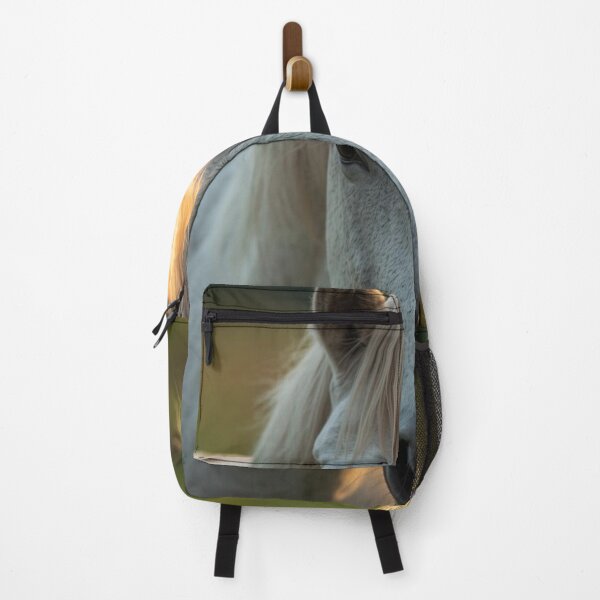 Item preview, White horse portrait art designed and sold by tipitoes.