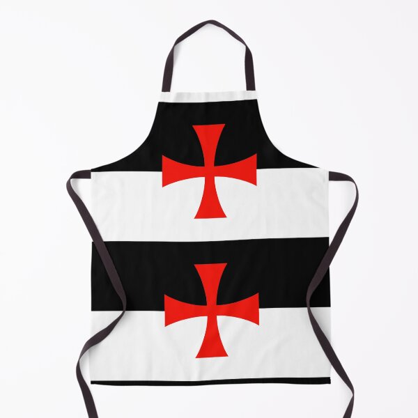 Item preview, Classic Knights Templar Beauseant Flag - Medieval Crusader Heritage designed and sold by NTGUILTY.