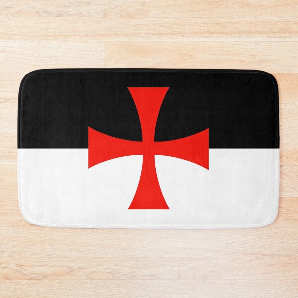 Item preview, Classic Knights Templar Beauseant Flag - Medieval Crusader Heritage designed and sold by NTGUILTY.