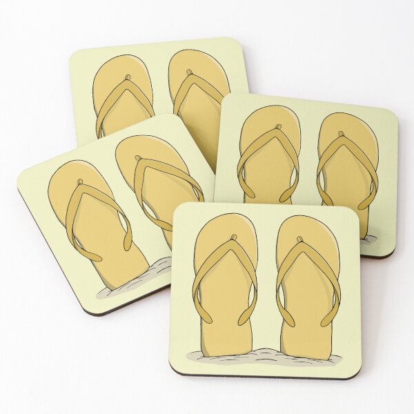 Item preview, Sunny Beach Flip Flops designed and sold by shopdiego.
