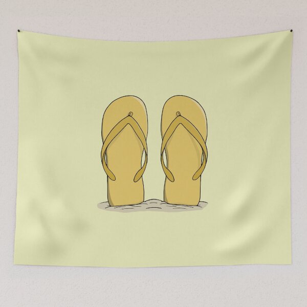 Item preview, Sunny Beach Flip Flops designed and sold by shopdiego.