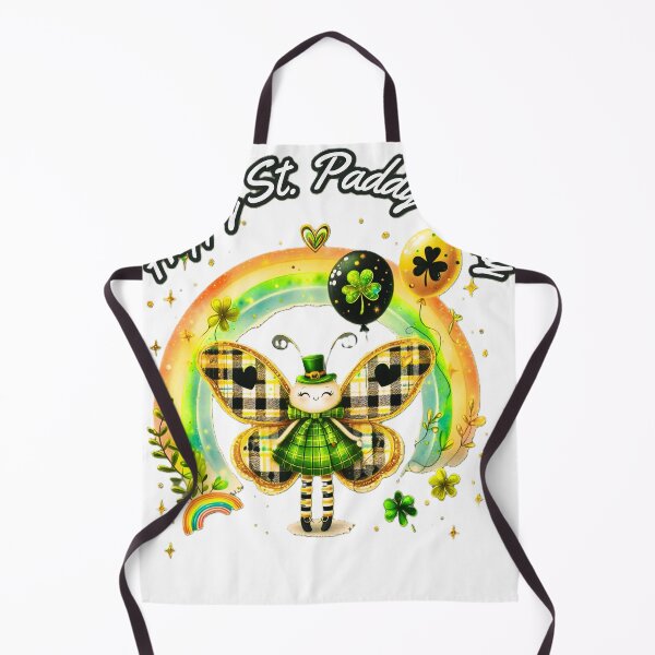 Item preview, Happy St. Paddy's Day Whimsical Butterfly designed and sold by Lovemountain.