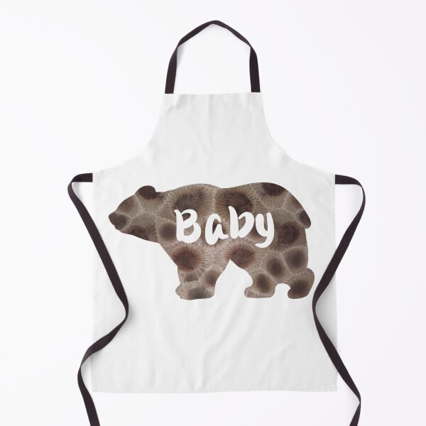 Item preview, Petoskey stone pattern, Baby bear design, Michigan theme designed and sold by hollycooper.
