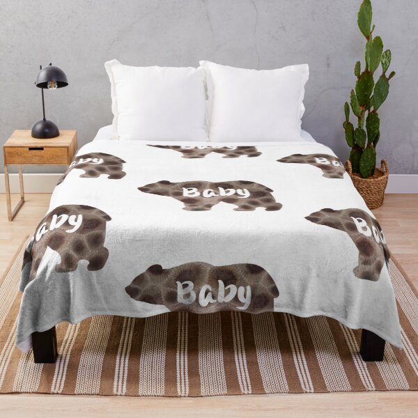 Item preview, Petoskey stone pattern, Baby bear design, Michigan theme designed and sold by hollycooper.