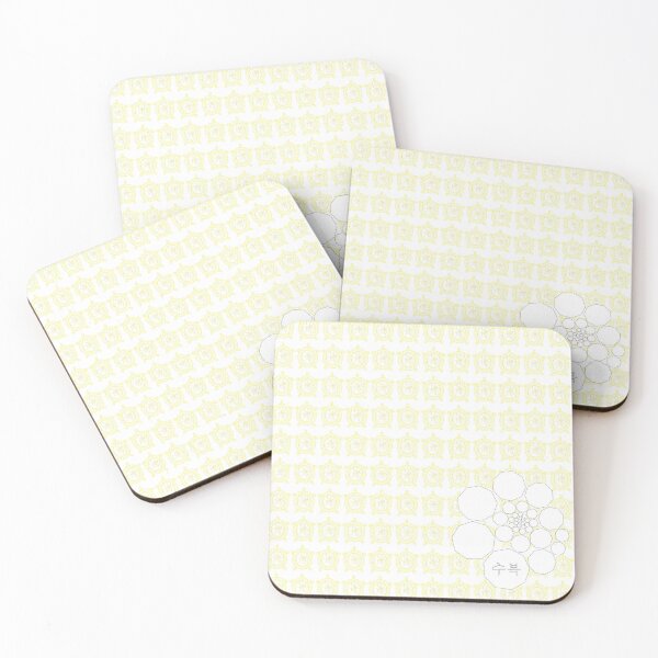 Item preview, Shell of Nine Turtle + - Yellow - Small geometric pattern designed and sold by SurfaceLab.