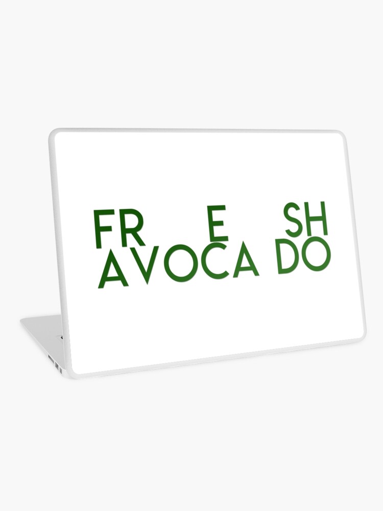 Fresh Avocado Vine Quote Laptop Skin By Electricgal Redbubble