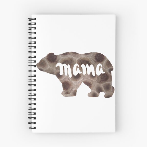 Item preview, Petoskey stone pattern, Mama bear design, Michigan theme designed and sold by hollycooper.