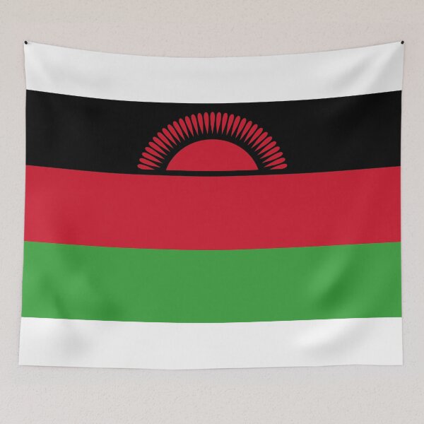 Item preview, Classic Malawi National Flag - Malawian Pride & Rising Sun Heritage designed and sold by NTGUILTY.
