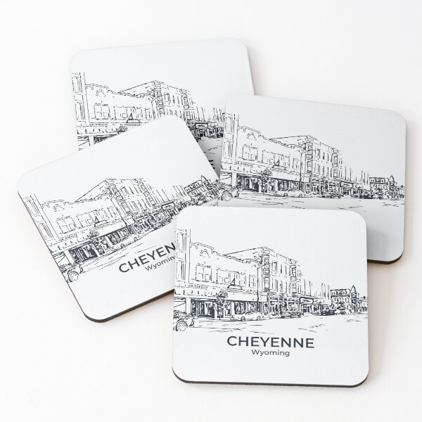 Item preview, Cheyenne - Wyoming designed and sold by Lakeric Cityscapes.