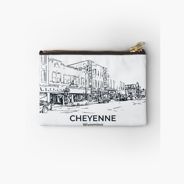Aperçu de l'œuvre Cheyenne - Wyoming créée et vendue par Lakeric Cityscapes.