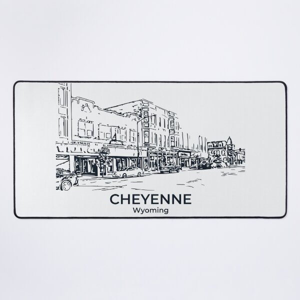 Item preview, Cheyenne - Wyoming designed and sold by Lakeric Cityscapes.