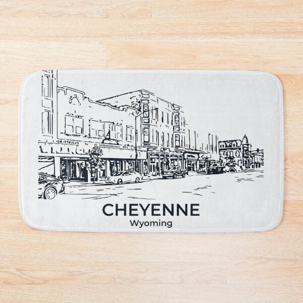 Item preview, Cheyenne - Wyoming designed and sold by Lakeric Cityscapes.