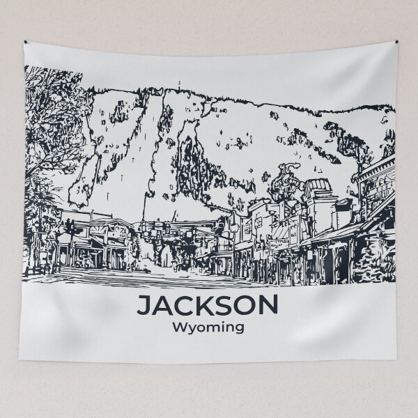 Item preview, Jackson - Wyoming designed and sold by Lakeric Cityscapes.