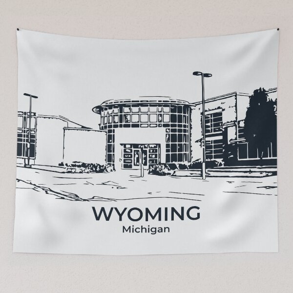 Item preview, Wyoming - Michigan designed and sold by Lakeric Cityscapes.