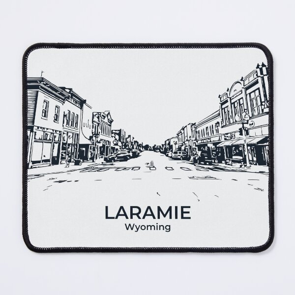 Item preview, Laramie - Wyoming designed and sold by Lakeric Cityscapes.