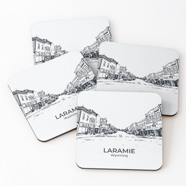 Item preview, Laramie - Wyoming designed and sold by Lakeric Cityscapes.
