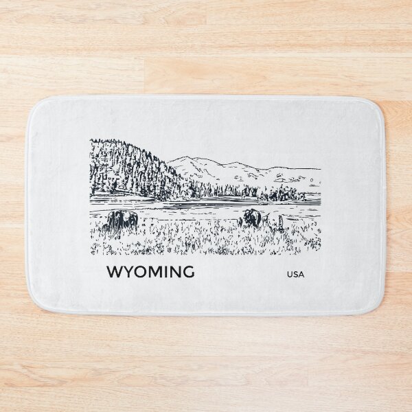 Artikelvorschau, Wyoming USA entworfen und verkauft von Lakeric.