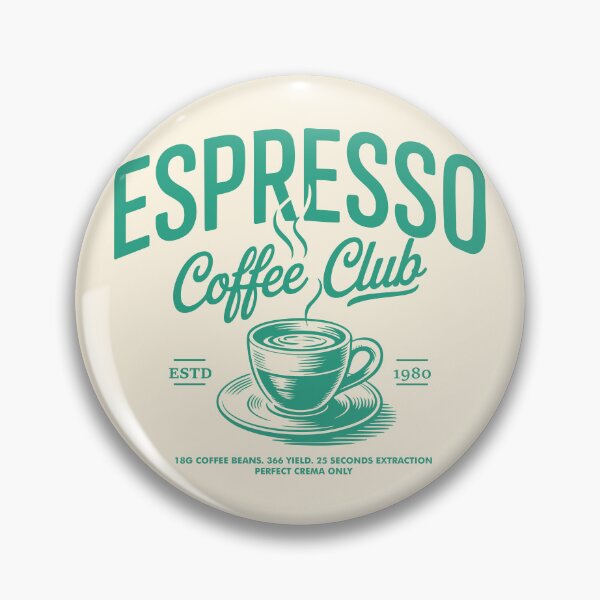 Item preview, Espresso Coffee Club Vintage Engraving designed and sold by CamaleonDesigns.