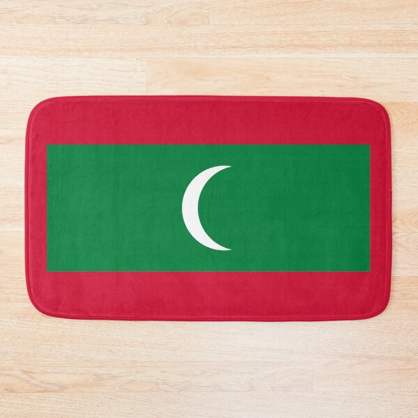 Item preview, Classic Maldives National Flag - Maldivian Pride & Tropical Heritage designed and sold by NTGUILTY.