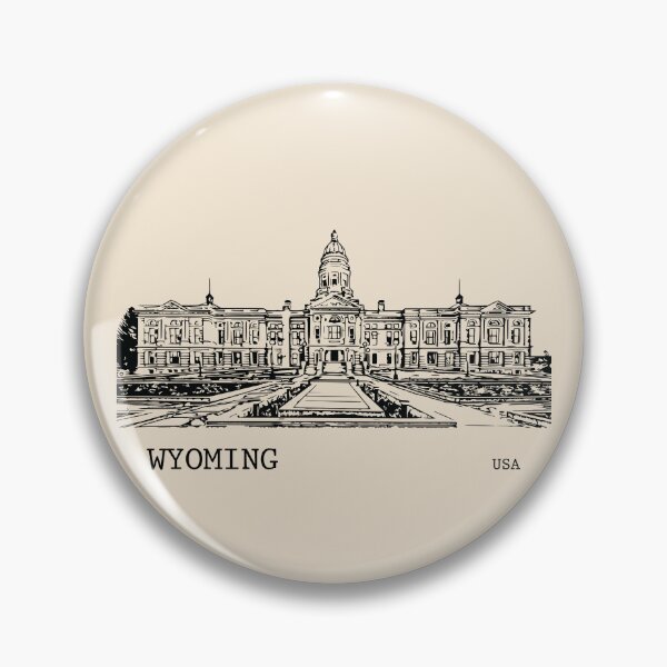 Item preview, Wyoming State USA designed and sold by Lakeric Cityscapes.