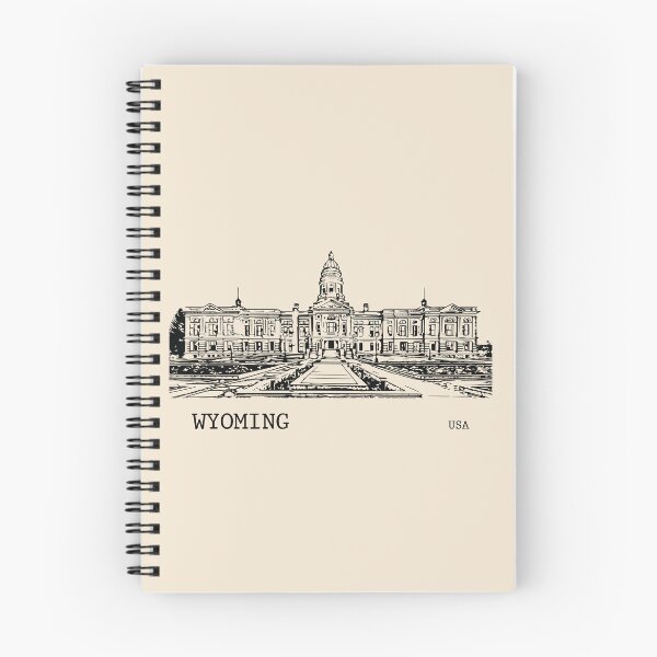 Item preview, Wyoming State USA designed and sold by Lakeric Cityscapes.
