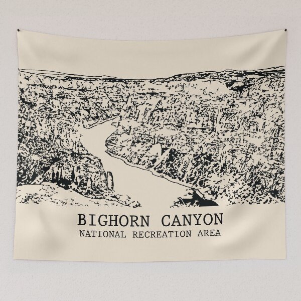 Item preview, Bighorn Canyon National Recreation Area designed and sold by Lakeric Cityscapes.