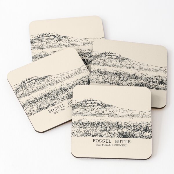 Item preview, Fossil Butte National Monument designed and sold by Lakeric Cityscapes.