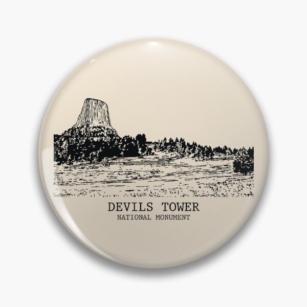 Item preview, Devils Tower National Monument designed and sold by Lakeric Cityscapes.
