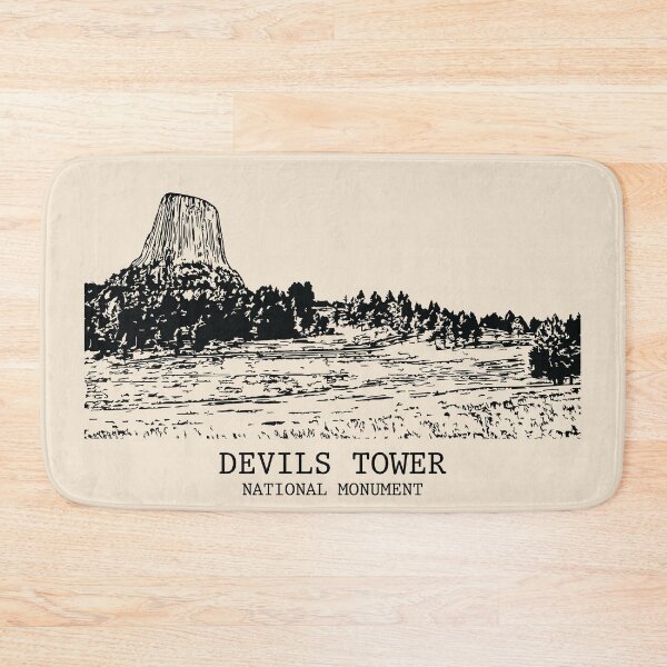 Item preview, Devils Tower National Monument designed and sold by Lakeric Cityscapes.