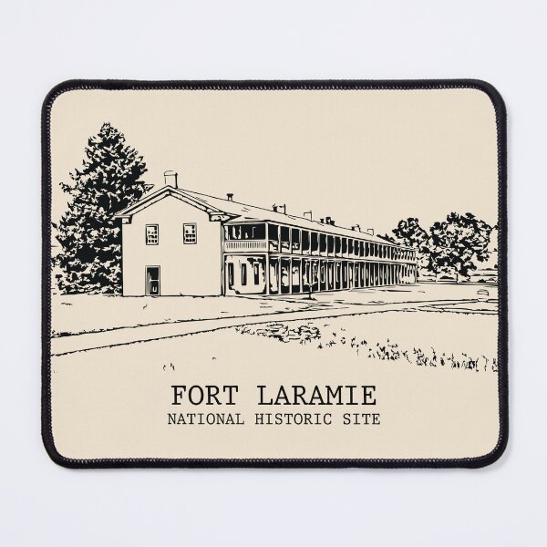 Item preview, Fort Laramie National Historic Site designed and sold by Lakeric Cityscapes.