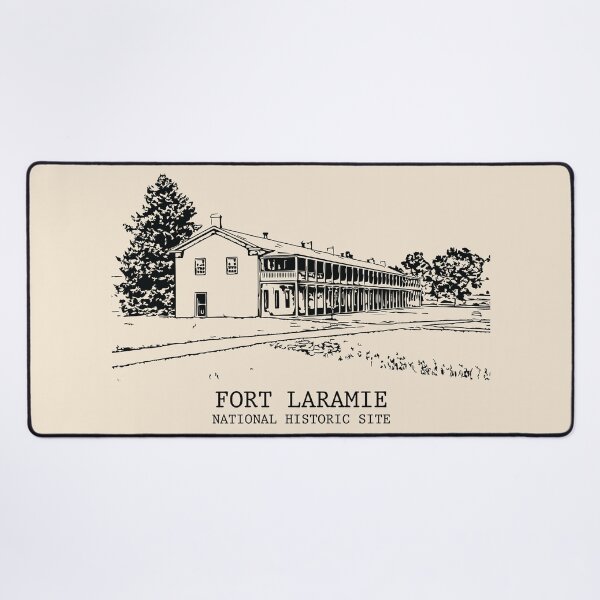 Item preview, Fort Laramie National Historic Site designed and sold by Lakeric Cityscapes.