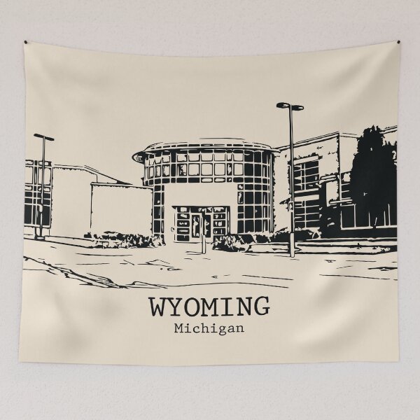 Item preview, Wyoming - Michigan designed and sold by Lakeric Cityscapes.