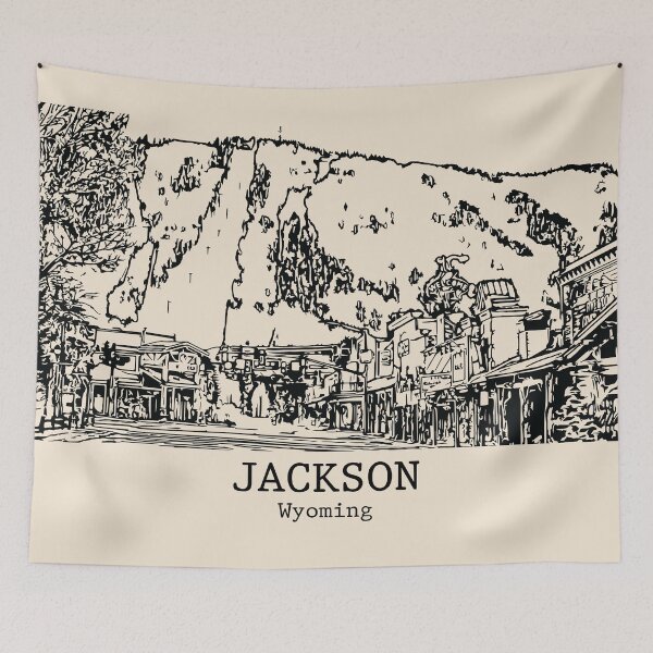 Item preview, Jackson - Wyoming designed and sold by Lakeric Cityscapes.